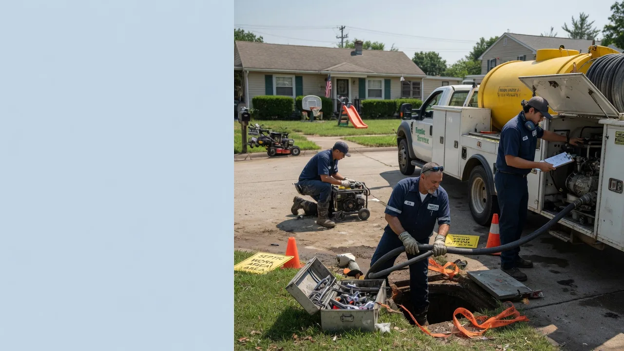 Septic Tank Pumping in Fairfield, NJ near me